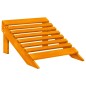 vidaXL Otomana Adirondack de jardín 2 plazas madera de abeto naranja vidaXL Otomana Adirondack de jardín 2 plazas madera de abeto naranja