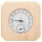 vidaXL Higrotermógrafo y reloj de arena para sauna 2 en 1 madera pino vidaXL Higrotermógrafo y reloj de arena para sauna 2 en 1 madera pino