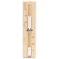 vidaXL Higrotermógrafo y reloj de arena para sauna 2 en 1 madera pino vidaXL Higrotermógrafo y reloj de arena para sauna 2 en 1 madera pino