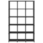 vidaXL Estantería de 15 cubos de tela negro 103x30x175,5 cm vidaXL Estantería de 15 cubos de tela negro 103x30x175,5 cm