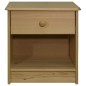 vidaXL Mesita de noche de madera maciza de pino 41x30x42 cm vidaXL Mesita de noche de madera maciza de pino 41x30x42 cm