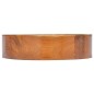 vidaXL Lavabo de madera maciza de teca Φ40x10 cm vidaXL Lavabo de madera maciza de teca Φ40x10 cm