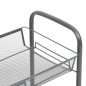 vidaXL Carrito de cocina 5 niveles hierro gris 46x26x105 cm vidaXL Carrito de cocina 5 niveles hierro gris 46x26x105 cm