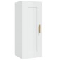 vidaXL Armario de pared madera contrachapada blanco brillo 35x34x90 cm vidaXL Armario de pared madera contrachapada blanco brillo 35x34x90 cm