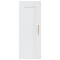 vidaXL Armario de pared madera contrachapada blanco brillo 35x34x90 cm vidaXL Armario de pared madera contrachapada blanco brillo 35x34x90 cm