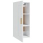 vidaXL Armario de pared madera contrachapada blanco brillo 35x34x90 cm vidaXL Armario de pared madera contrachapada blanco brillo 35x34x90 cm
