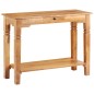 vidaXL Mesa consola de madera maciza de acacia 100x40x76 cm vidaXL Mesa consola de madera maciza de acacia 100x40x76 cm