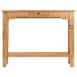 vidaXL Mesa consola de madera maciza de acacia 100x40x76 cm vidaXL Mesa consola de madera maciza de acacia 100x40x76 cm
