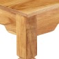 vidaXL Mesa consola de madera maciza de acacia 100x40x76 cm vidaXL Mesa consola de madera maciza de acacia 100x40x76 cm