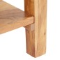 vidaXL Mesa consola de madera maciza de acacia 100x40x76 cm vidaXL Mesa consola de madera maciza de acacia 100x40x76 cm