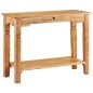 vidaXL Mesa consola de madera maciza de acacia 100x40x76 cm vidaXL Mesa consola de madera maciza de acacia 100x40x76 cm