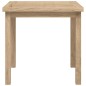 vidaXL Mesa auxiliar de madera maciza de teca 45x45x45 cm vidaXL Mesa auxiliar de madera maciza de teca 45x45x45 cm