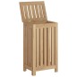 vidaXL Cesto de la ropa sucia madera maciza de teca 35x25x60 cm vidaXL Cesto de la ropa sucia madera maciza de teca 35x25x60 cm