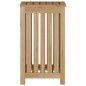 vidaXL Cesto de la ropa sucia madera maciza de teca 35x25x60 cm vidaXL Cesto de la ropa sucia madera maciza de teca 35x25x60 cm