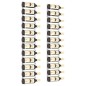 vidaXL Botellero de pared para 12 botellas 2 unidades hierro blanco vidaXL Botellero de pared para 12 botellas 2 unidades hierro blanco