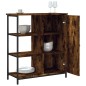 vidaXL Aparador de madera de ingeniería roble ahumado 70x30x80 cm vidaXL Aparador de madera de ingeniería roble ahumado 70x30x80 cm