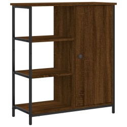 vidaXL Aparador de madera de ingeniería marrón roble 70x30x80 cm