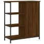 vidaXL Aparador de madera de ingeniería marrón roble 70x30x80 cm vidaXL Aparador de madera de ingeniería marrón roble 70x30x80 cm