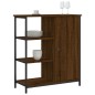vidaXL Aparador de madera de ingeniería marrón roble 70x30x80 cm vidaXL Aparador de madera de ingeniería marrón roble 70x30x80 cm