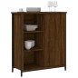 vidaXL Aparador de madera de ingeniería marrón roble 70x30x80 cm vidaXL Aparador de madera de ingeniería marrón roble 70x30x80 cm