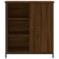 vidaXL Aparador de madera de ingeniería marrón roble 70x30x80 cm vidaXL Aparador de madera de ingeniería marrón roble 70x30x80 cm