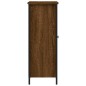 vidaXL Aparador de madera de ingeniería marrón roble 70x30x80 cm vidaXL Aparador de madera de ingeniería marrón roble 70x30x80 cm