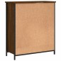 vidaXL Aparador de madera de ingeniería marrón roble 70x30x80 cm vidaXL Aparador de madera de ingeniería marrón roble 70x30x80 cm