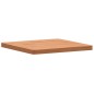 vidaXL Tablero de mesa cuadrado de madera maciza de haya 40x40x2,5 cm