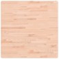 vidaXL Tablero de mesa cuadrado de madera maciza de haya 80x80x2,5 cm vidaXL Tablero de mesa cuadrado de madera maciza de haya 80x80x2,5 cm