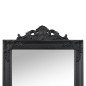 vidaXL Espejo de pie negro 40x160 cm vidaXL Espejo de pie negro 40x160 cm