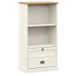 vidaXL Librería VIGO madera maciza de pino blanco 60x35x114,5 cm vidaXL Librería VIGO madera maciza de pino blanco 60x35x114,5 cm