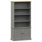 vidaXL Librería VIGO madera maciza de pino gris 85x35x170 cm vidaXL Librería VIGO madera maciza de pino gris 85x35x170 cm