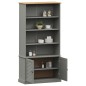 vidaXL Librería VIGO madera maciza de pino gris 85x35x170 cm vidaXL Librería VIGO madera maciza de pino gris 85x35x170 cm