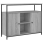 vidaXL Aparador de madera de ingeniería gris Sonoma 100x35x80 cm vidaXL Aparador de madera de ingeniería gris Sonoma 100x35x80 cm