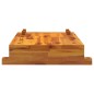 vidaXL Tablero banco de trabajo con tornillo banco madera 52x44x9,5 cm vidaXL Tablero banco de trabajo con tornillo banco madera 52x44x9,5 cm