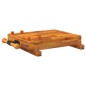 vidaXL Tablero banco de trabajo con tornillo banco madera 52x44x9,5 cm vidaXL Tablero banco de trabajo con tornillo banco madera 52x44x9,5 cm