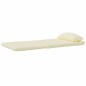 vidaXL Cojines para silla Adirondack 2 uds tela Oxford color crema vidaXL Cojines para silla Adirondack 2 uds tela Oxford color crema