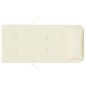 vidaXL Cojines para silla Adirondack 2 uds tela Oxford color crema vidaXL Cojines para silla Adirondack 2 uds tela Oxford color crema