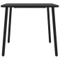 vidaXL Mesa de jardín acero gris antracita 80x80x71 cm vidaXL Mesa de jardín acero gris antracita 80x80x71 cm