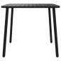 vidaXL Mesa de jardín acero gris antracita 80x80x71 cm vidaXL Mesa de jardín acero gris antracita 80x80x71 cm