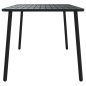 vidaXL Mesa de jardín acero gris antracita 165x80x71 cm vidaXL Mesa de jardín acero gris antracita 165x80x71 cm