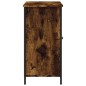 vidaXL Aparador madera de ingeniería roble ahumado 100x35x70 cm vidaXL Aparador madera de ingeniería roble ahumado 100x35x70 cm