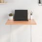vidaXL Tablero mesa madera tratada roble borde natural 60x50x2 cm vidaXL Tablero mesa madera tratada roble borde natural 60x50x2 cm