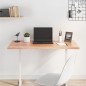 vidaXL Tablero mesa madera tratada roble borde natural 100x60x2 cm