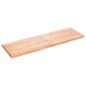vidaXL Tablero mesa madera tratada borde natural marrón 180x60x(2-6)cm vidaXL Tablero mesa madera tratada borde natural marrón 180x60x(2-6)cm