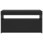 vidaXL Mueble de TV con luces LED negro 75x35x40 cm vidaXL Mueble de TV con luces LED negro 75x35x40 cm