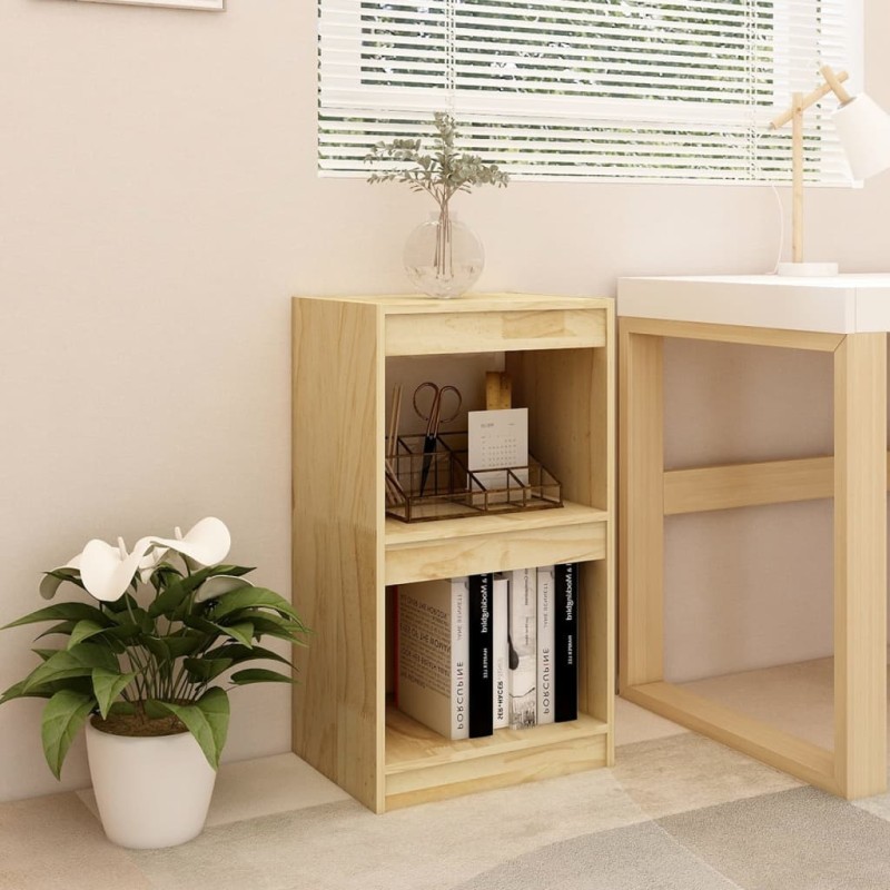 vidaXL Estantería madera maciza de pino 40x30x71,5 cm vidaXL Estantería madera maciza de pino 40x30x71,5 cm