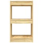 vidaXL Estantería madera maciza de pino 40x30x71,5 cm vidaXL Estantería madera maciza de pino 40x30x71,5 cm
