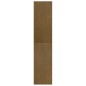 vidaXL Estantería/divisor de espacios pino macizo miel 40x30x135,5cm vidaXL Estantería/divisor de espacios pino macizo miel 40x30x135,5cm