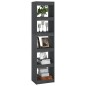vidaXL Estantería/divisor de espacios madera pino gris 40x30x167,5 cm vidaXL Estantería/divisor de espacios madera pino gris 40x30x167,5 cm